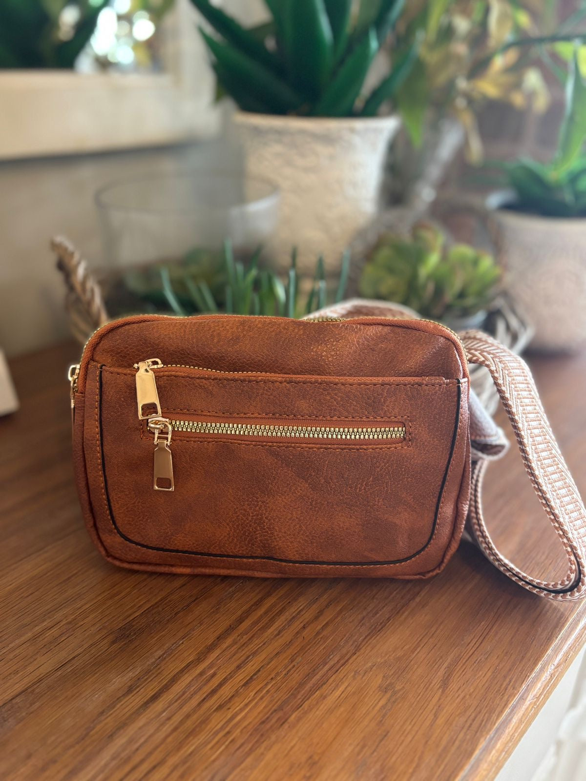 Crossbody Bag- Brown