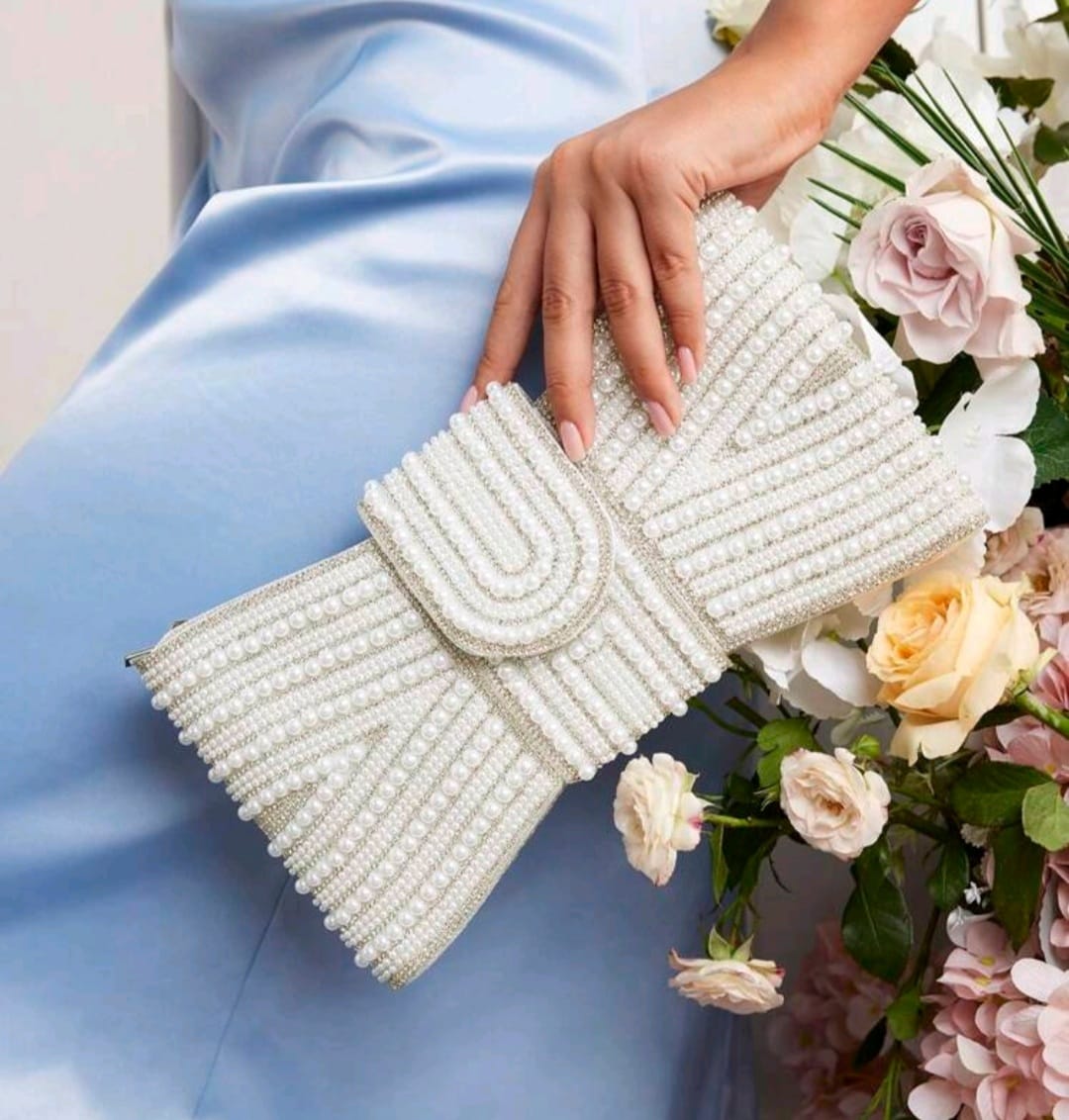 Luxe Pearl Clutch