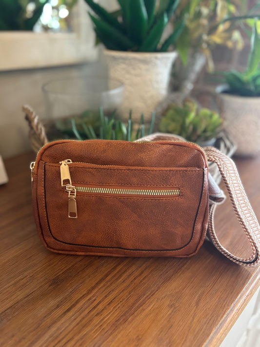 Crossbody Bag- Brown