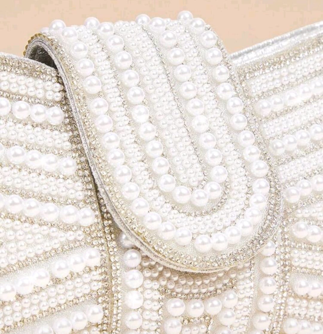 Luxe Pearl Clutch