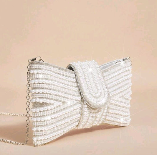 Luxe Pearl Clutch