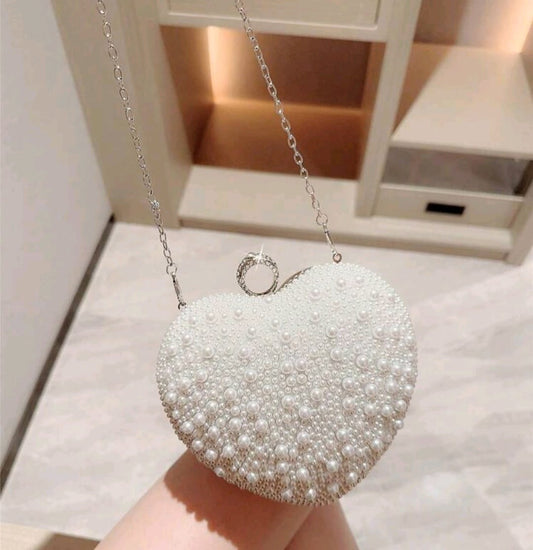 Lover Of Pearl Evening Bag