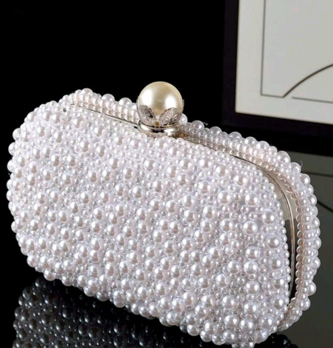 Pearls on Pearls Clutch Purse